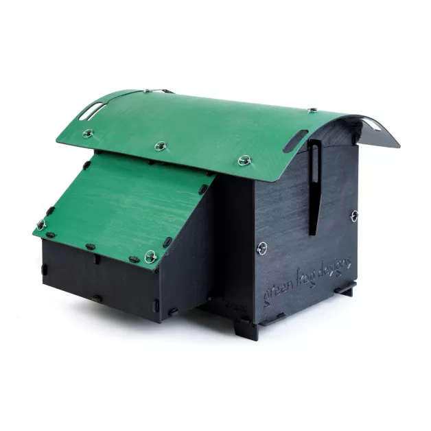 Poulailler iglou-écodesign sur pieds en plastique recyclé impérissable