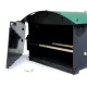 Igloo-ecodesign chicken coop on legs made of imperishable recycled plastic