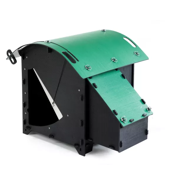 Poulailler iglou-écodesign sur pieds en plastique recyclé impérissable