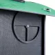Igloo-ecodesign chicken coop on legs made of imperishable recycled plastic