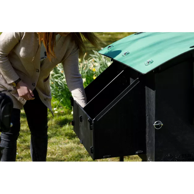 Poulailler iglou-écodesign sur pieds en plastique recyclé impérissable
