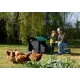 Poulailler iglou-écodesign sur pieds en plastique recyclé impérissable