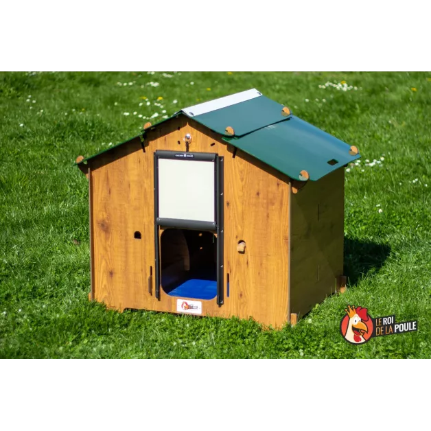 Poulailler en HPL haute qualité anti poux rouges