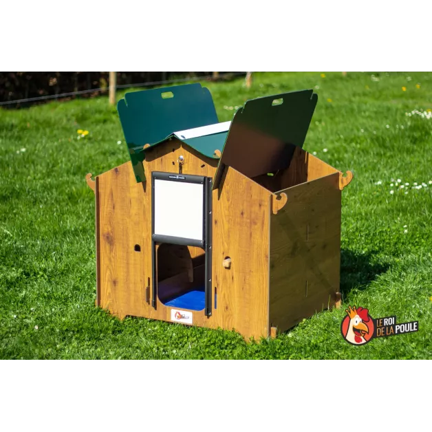 Poulailler en HPL haute qualité anti poux rouges