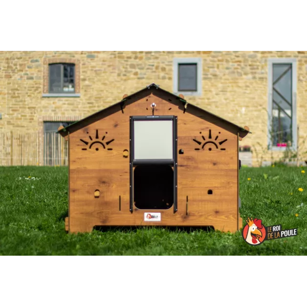 Poulailler en HPL haute qualité anti poux rouges