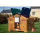 High-quality HPL chicken coop, red mite resistant