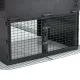Recycled plastic chicken coop enclosure