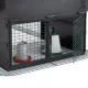 Recycled plastic chicken coop enclosure