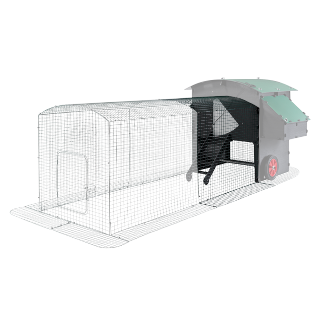 Enclos pour poulailler en plastique recyclé