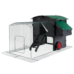 Recycled plastic chicken coop enclosure Recycled plastic chicken coop enclosure