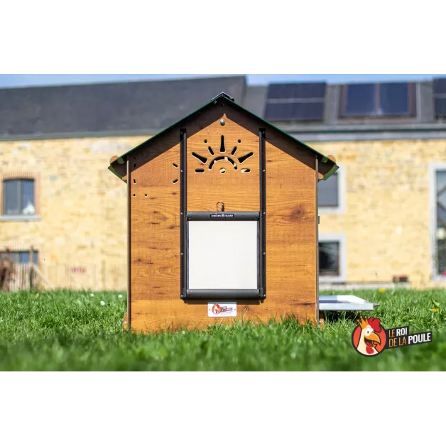 Poulailler en HPL haute qualité anti poux rouges