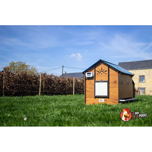 Poulailler en HPL haute qualité anti poux rouges
