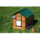 High-quality HPL chicken coop, red mite resistant