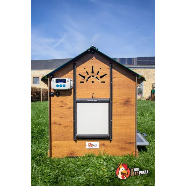 Poulailler en HPL haute qualité anti poux rouges