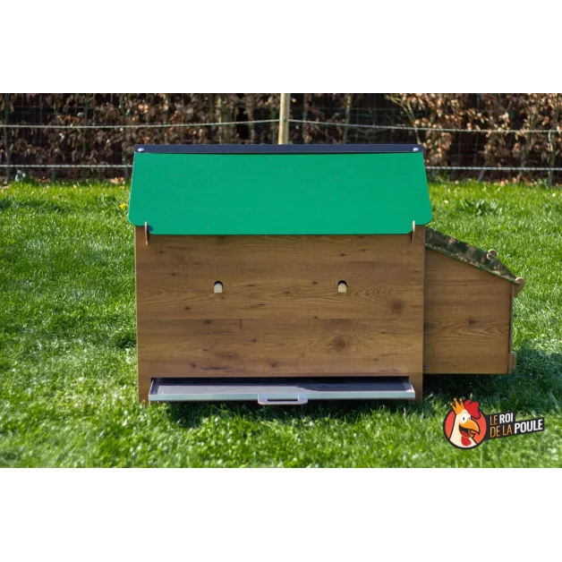 Poulailler en HPL haute qualité anti poux rouges