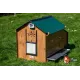 High-quality HPL chicken coop, red mite resistant
