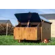 High-quality HPL chicken coop, red mite resistant