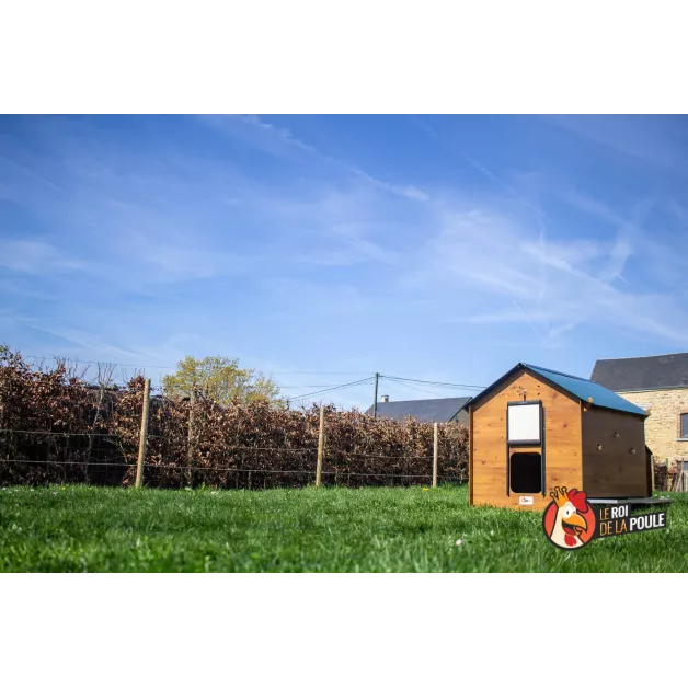 Poulailler en HPL haute qualité anti poux rouges