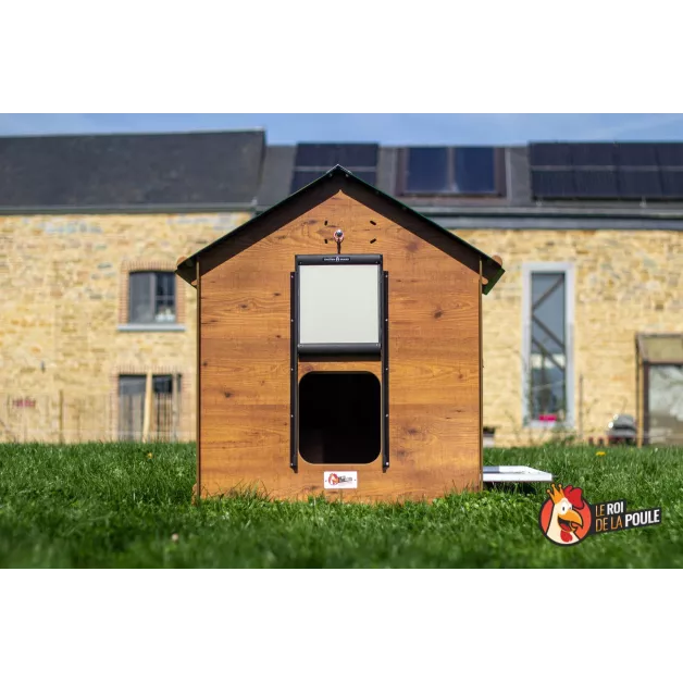Poulailler en HPL haute qualité anti poux rouges