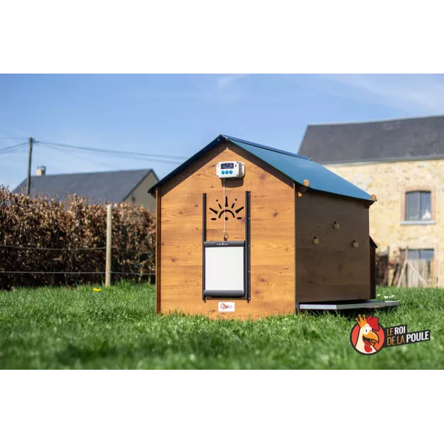 Poulailler en HPL haute qualité anti poux rouges