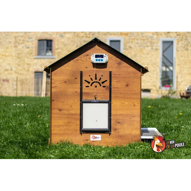 Poulailler en HPL haute qualité anti poux rouges