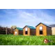 High-quality HPL chicken coop, red mite resistant