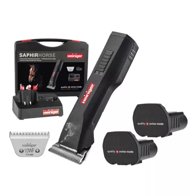 Heiniger Saphir en Saphir Horse tondeuses bij Terwagne-Élevage Heiniger Saphir en Saphir Horse tondeuses bij Terwagne-Élevage