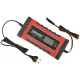 Battery charger for solar energizer