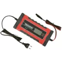 Battery charger for solar energizer