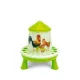 Plastic hopper on legs with 4 kg design