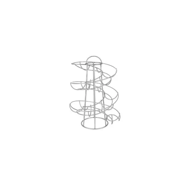 Spiral egg holder