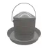 Painted or stainless steel drinker : Nombre d'oeufs:8 liters, Model:Galvanisé