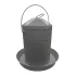 Painted or stainless steel drinker : Nombre d'oeufs:13 litres, Model:Galvanisé