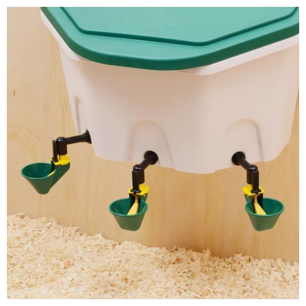 Drinkbak AviAqua 8L om op te hangen + 3 bakjes / pipetten Drinkbak AviAqua 8L om op te hangen + 3 bakjes / pipetten