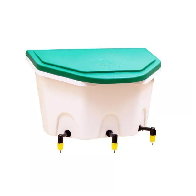 Drinkbak AviAqua 8L om op te hangen + 3 bakjes / pipetten Drinkbak AviAqua 8L om op te hangen + 3 bakjes / pipetten