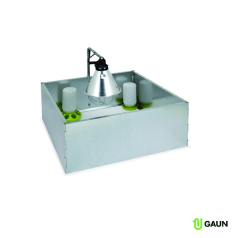 Chick rearing park with accessories