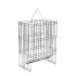 Galvanized hay rack for chickens : Model:Râtelier à foin pour poules grand