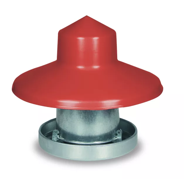 Gegalvaniseerd trechterkit van 10 kg voor pluimvee.