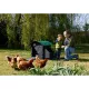Chicken coop and enclosure set for 3 hens
