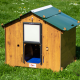 High-quality HPL chicken coop, red mite resistant