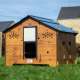 High-quality HPL chicken coop, red mite resistant