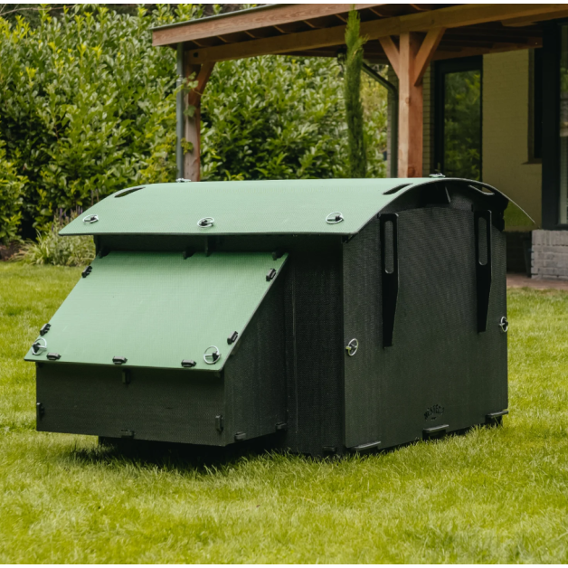 Poulailler iglou-écodesign sur pieds en plastique recyclé impérissable