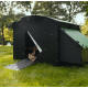 Igloo-ecodesign chicken coop on legs made of imperishable recycled plastic