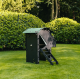 Igloo-ecodesign chicken coop on legs made of imperishable recycled plastic