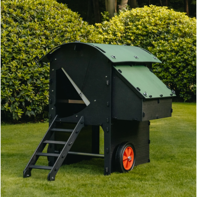 Poulailler iglou-écodesign sur pieds en plastique recyclé impérissable