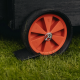 Igloo-ecodesign chicken coop on legs made of imperishable recycled plastic
