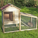 Wooden hutch