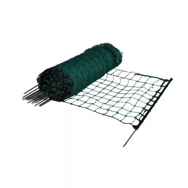 Electric netting for rabbits and other rodents in 12 or 25 meters