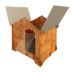 Ultra-thick HPL Thermo-Chic niche for dogs