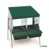 Indoor nesting box on low legs : Capacity of the laying nest:2 seats
